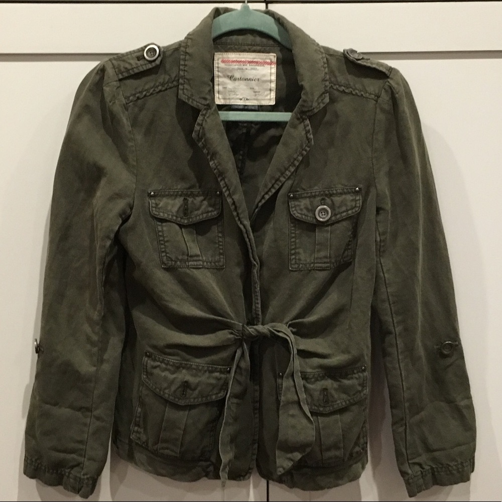 Cartonnier Green Army Utility Jacket